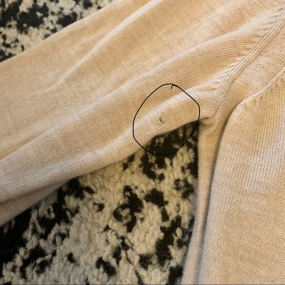100% Merino Wool Sweater, Sz Medium, Tan Only - Picture 4 of 9
